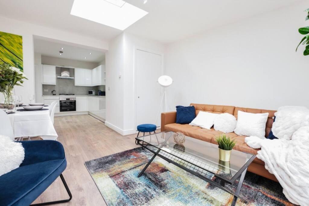Newly Renovated Modern 4 Bed 3 Bath Apartment London Exteriör bild